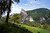 Sassi di Rocca Malatina, panorama dei Sassi